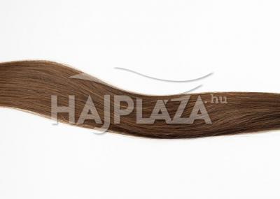 100% Emberi haj 65 cm 200 tincs középbarna