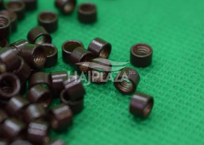 Mikrogyűrű 4,5 mm alu középbarna 150 db