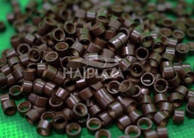 Mikrogyűrű 4,5 mm alu középbarna 150 db