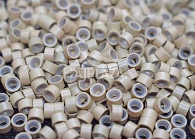 Szilikonos mikrogyűrű 5 mm középszőke 100 db