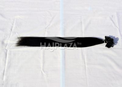 100% Emberi haj 65 cm 125 tincs sötétbarna