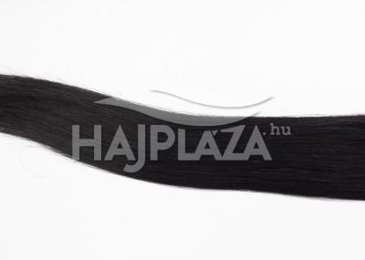 Gyűrűs haj 65 cm 200 tincs fekete