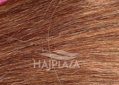 Tresszelt haj 60-65 cm világos barna (7)