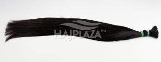 Sötétbarna natúr copf - 60-65 cm