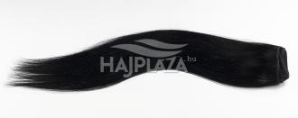 Festett fekete tresszelt haj - 50-55 cm