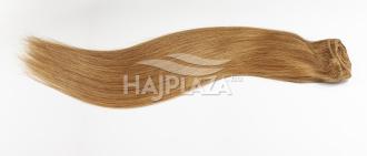 Festett világosbarna tresszelt haj - 50-55 cm