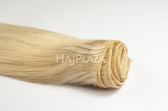 Festett világosszőke tresszelt haj - 50-55 cm