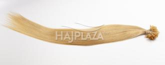 Festett középszőke keratinos haj - 50-55 cm