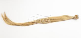 Festett középszőke nanogyűrűs haj - 50-55 cm