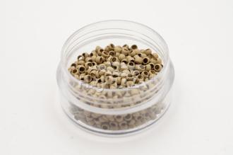 Világosszőke szilikonmentes  nanogyűrű - 100db