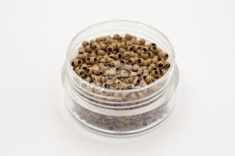 Középszőke szilikonmentes nanogyűrű - 100db