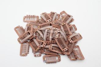 Tresszcsat világosbarna hajhoz - 1db